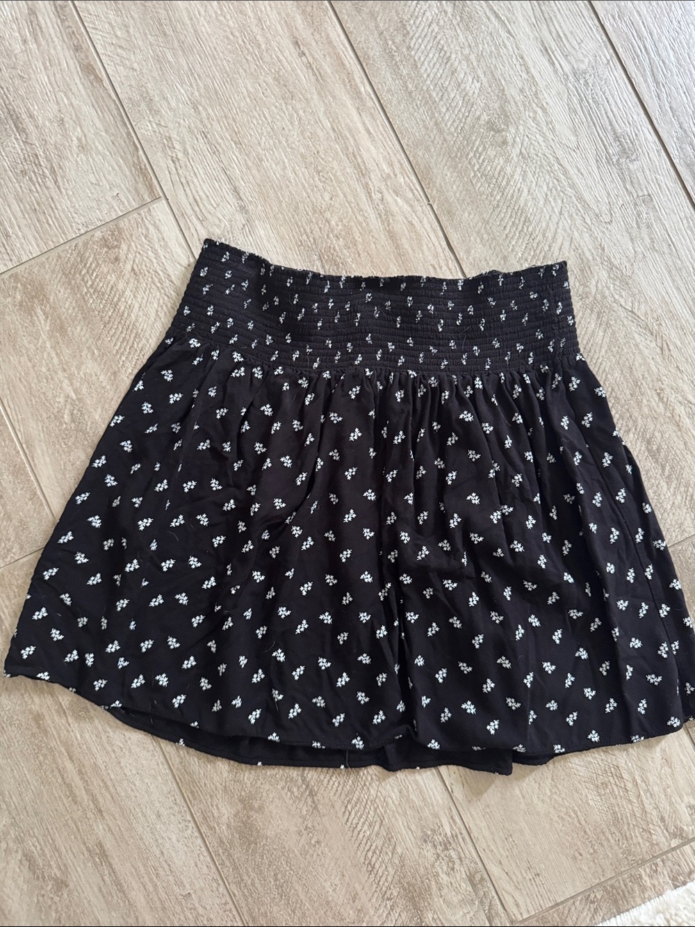 Black and white skirt
